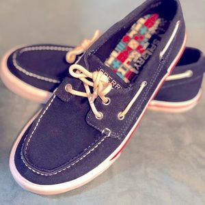 Sperry Topsider Big Kid Bahama Boat Deck Shoes